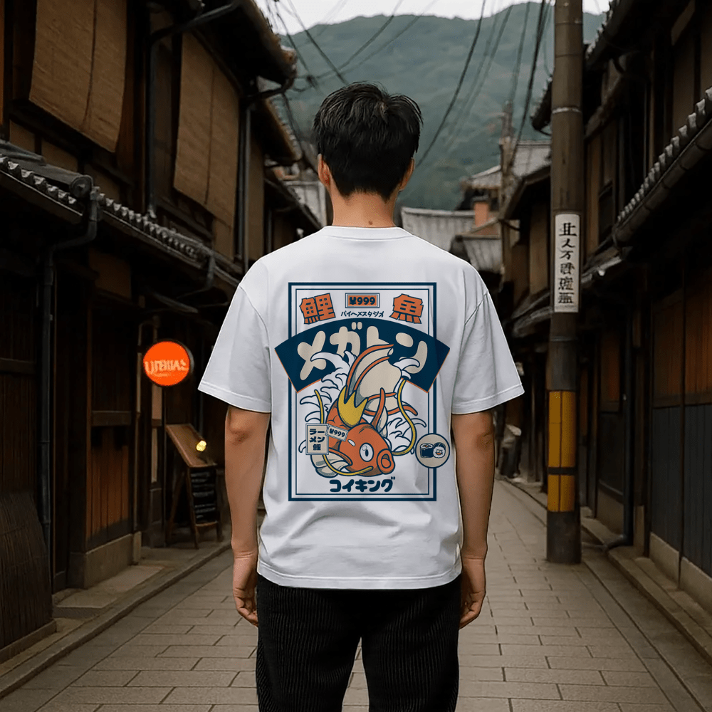 Koi - T-shirt japonais oversize