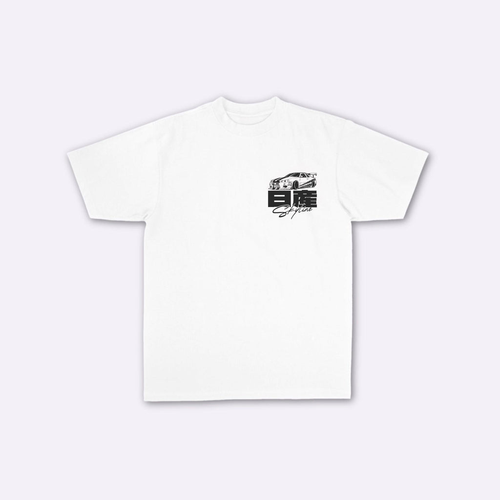 Skyline - T-shirt japonais oversize