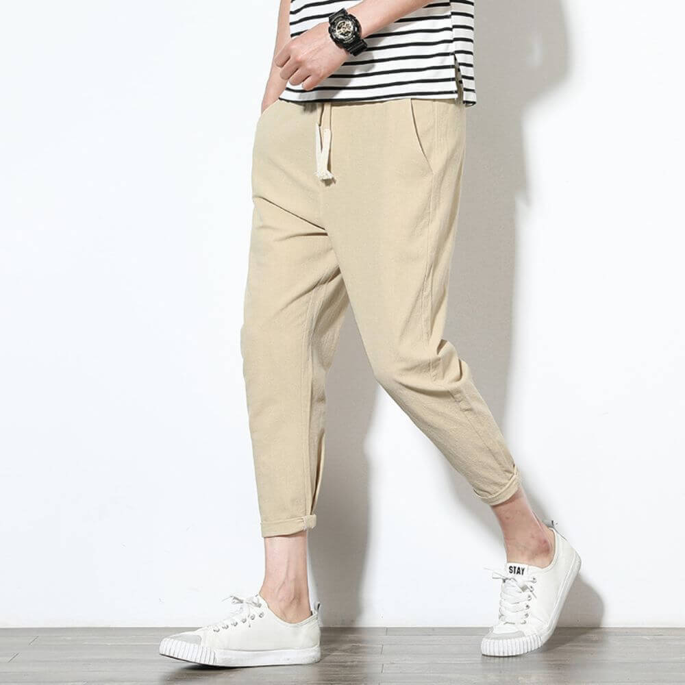 Kibo - Pantalon léger confort en coton