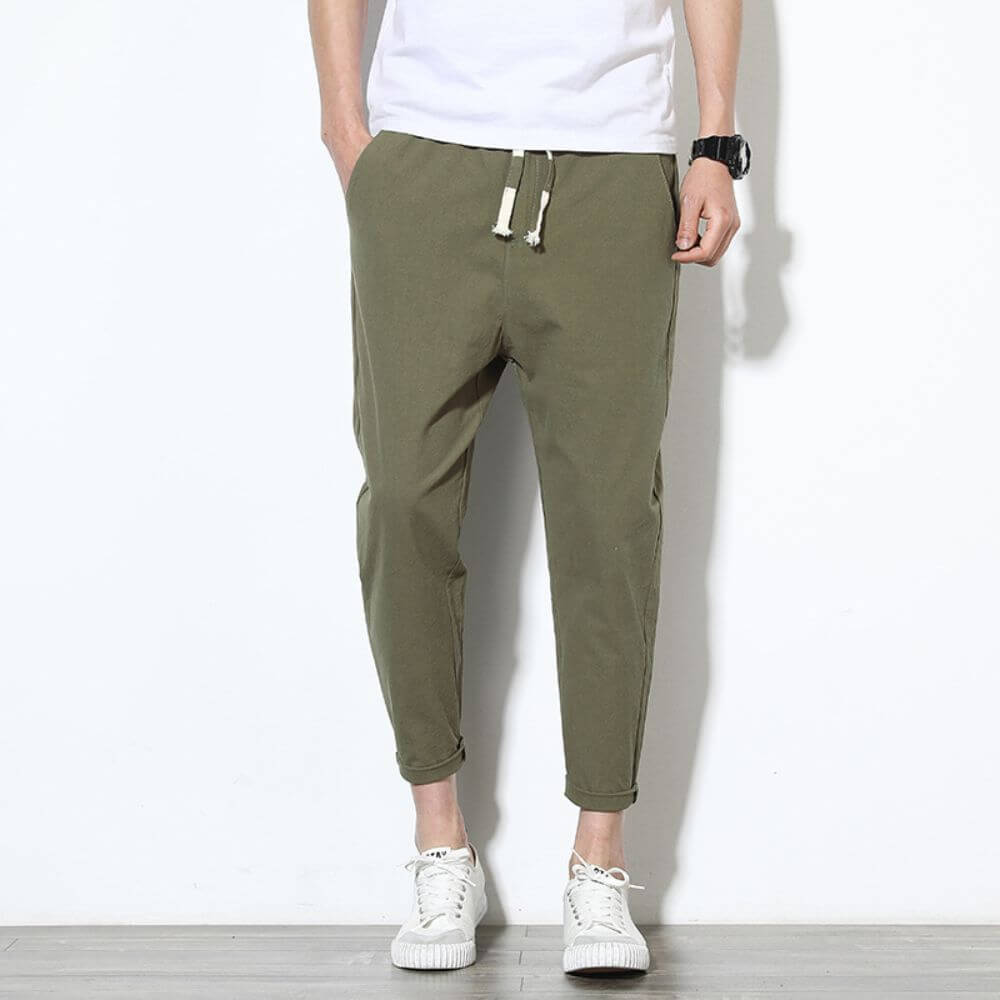 Kibo - Pantalon léger confort en coton
