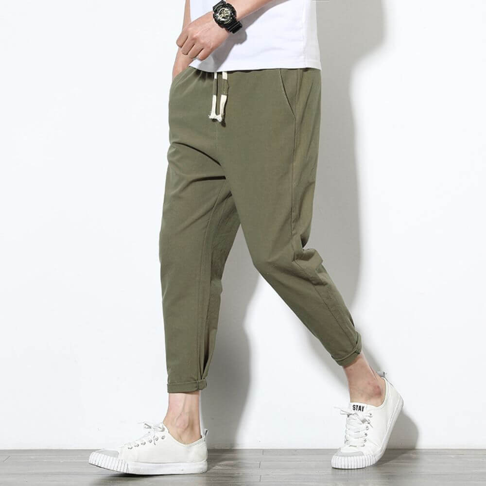 Kibo - Pantalon léger confort en coton