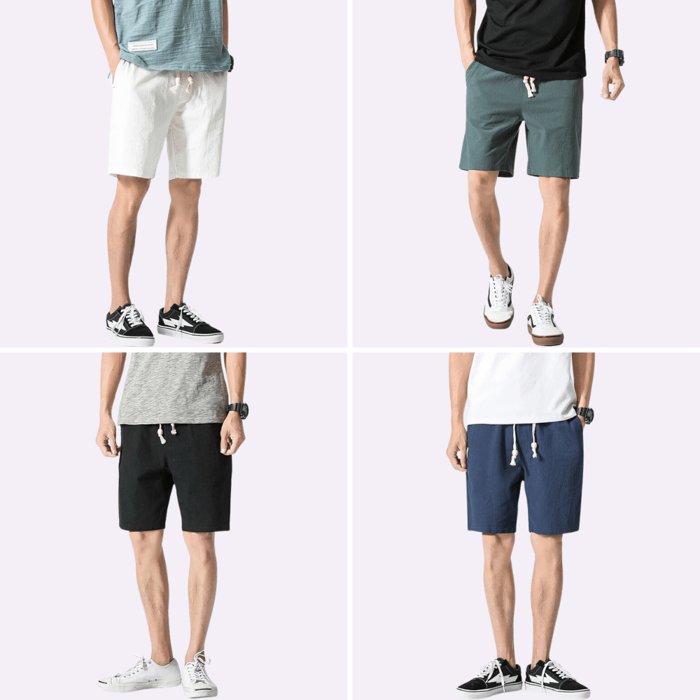 Pack de 4 x Daiki - Short confort
