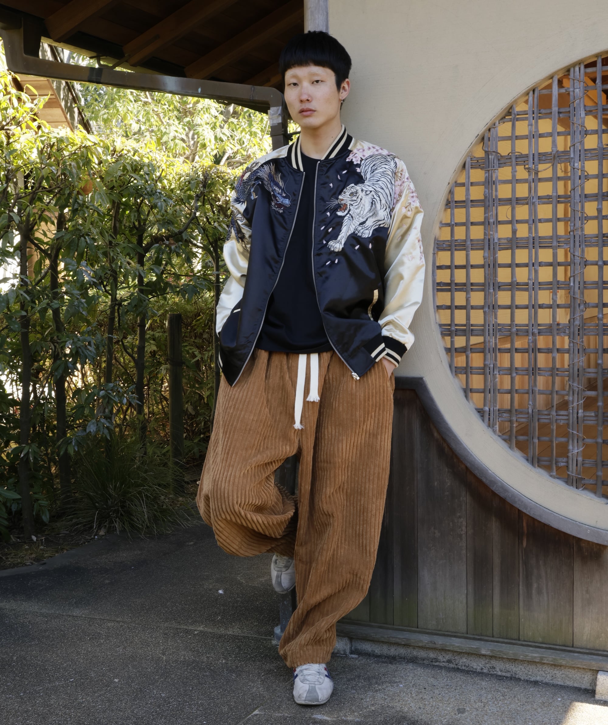 Tsubasa - Veste brodée de style Sukajan