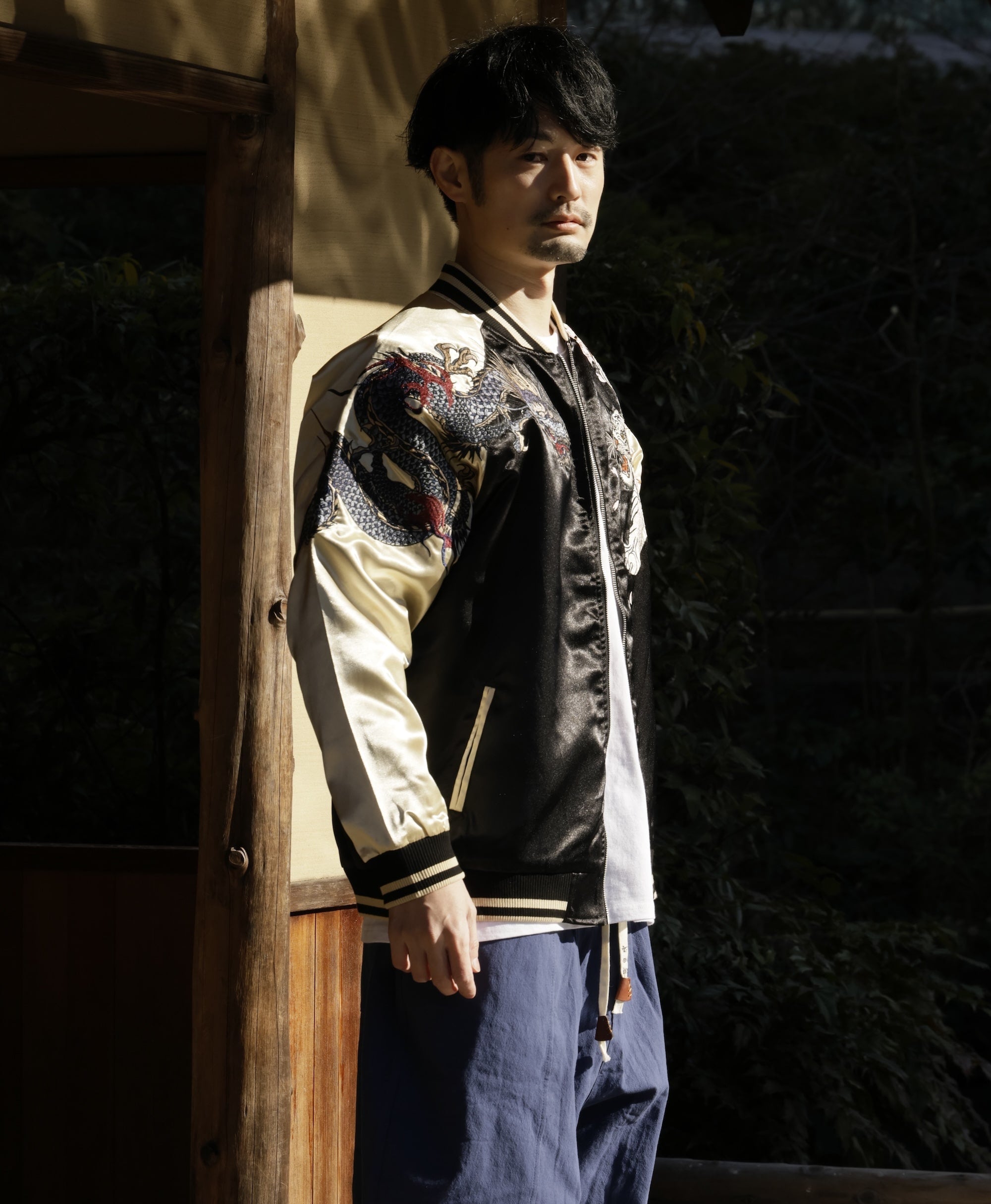 Tsubasa - Veste brodée de style Sukajan