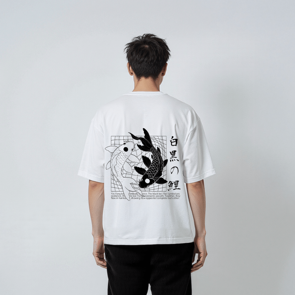 In Yō - T-shirt japonais oversize