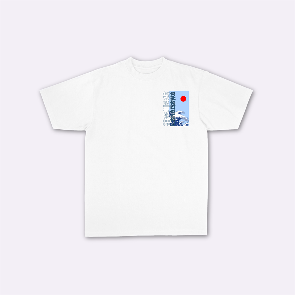Kanagawa - T-shirt japonais oversize
