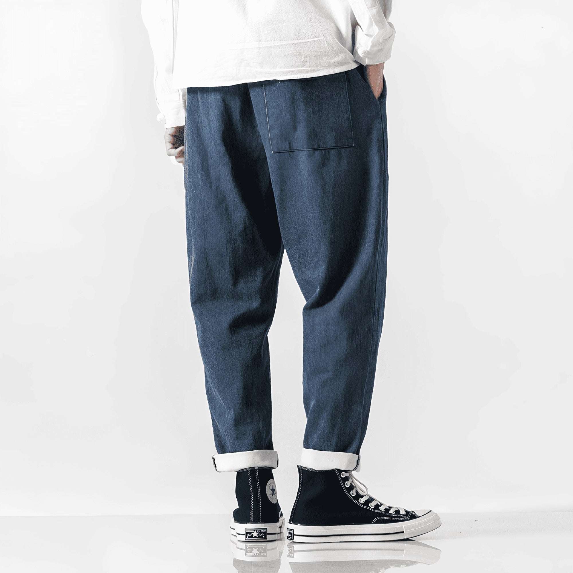 Asami - Pantalon denim confort