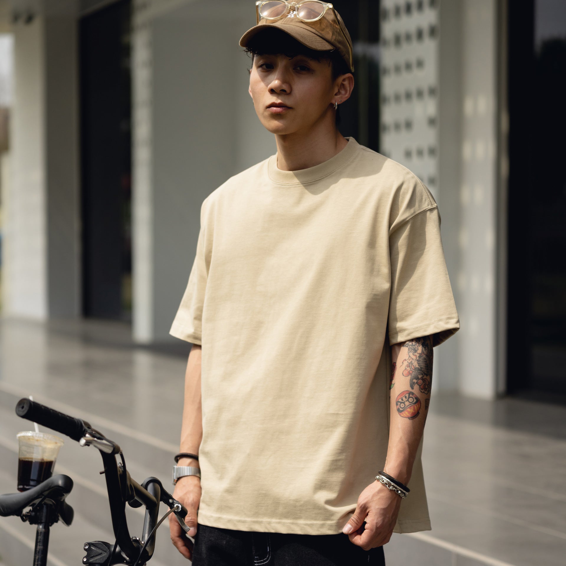Pack de 4 x Yuki - T-shirt Oversize (300GSM)