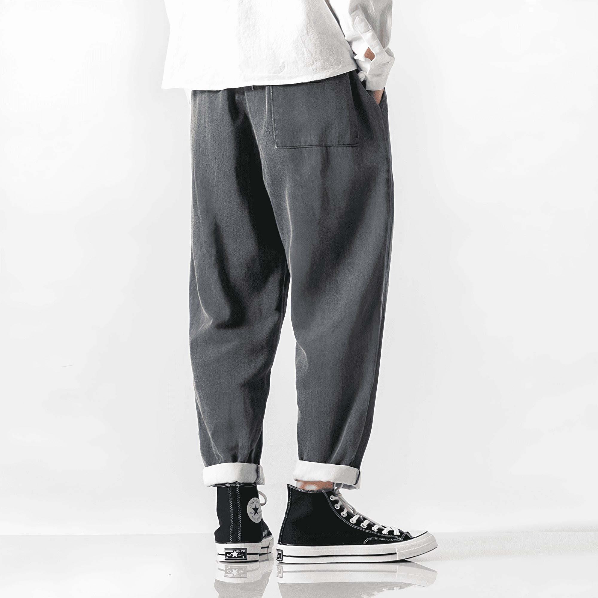 Asami - Pantalon denim confort