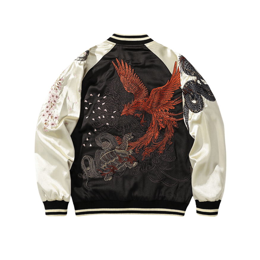 Tsubasa - Veste brodée de style Sukajan